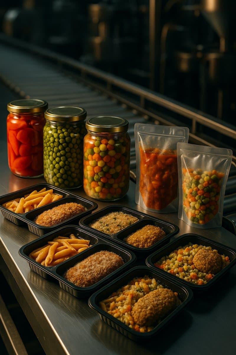 Contabilidade para Indústria de Alimentos Conservados, Congelados e Prontos
