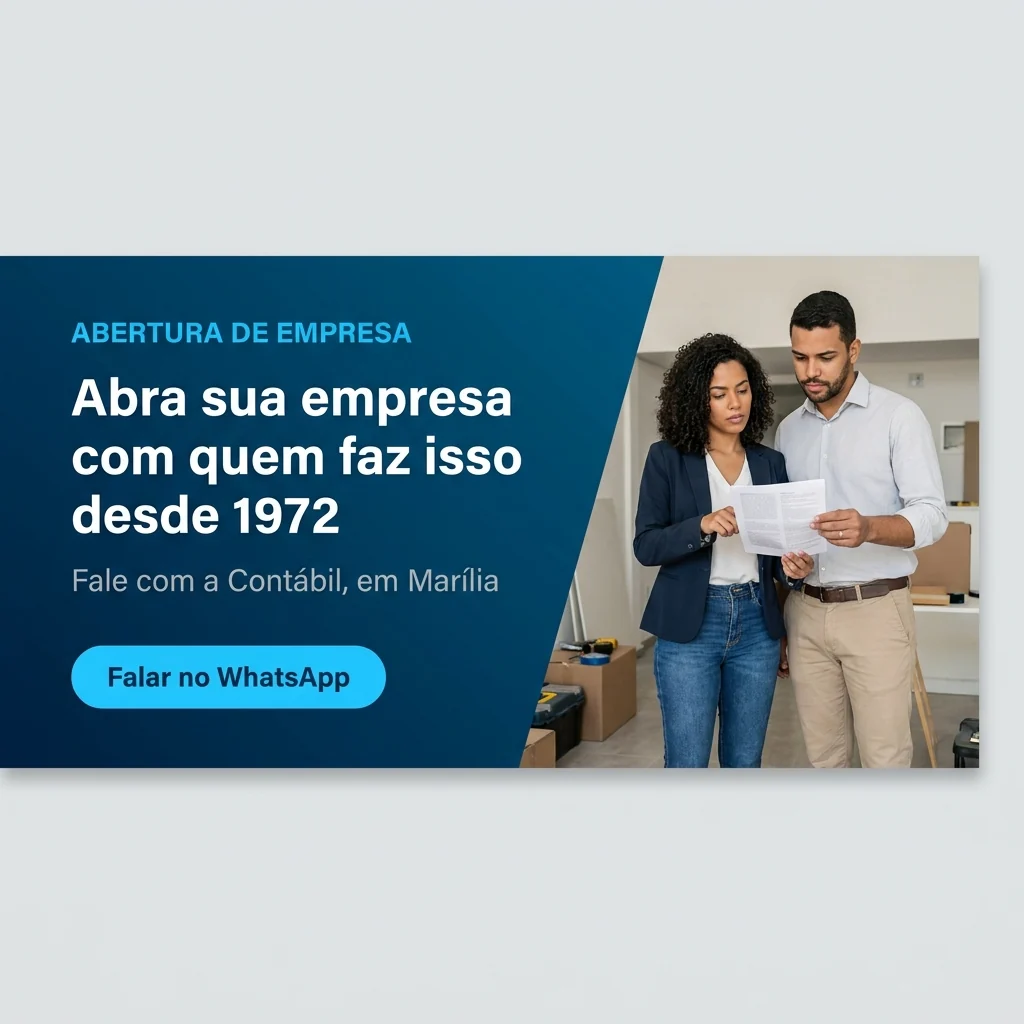 Abra sua empresa com a Contábil, em Marília desde 1972
