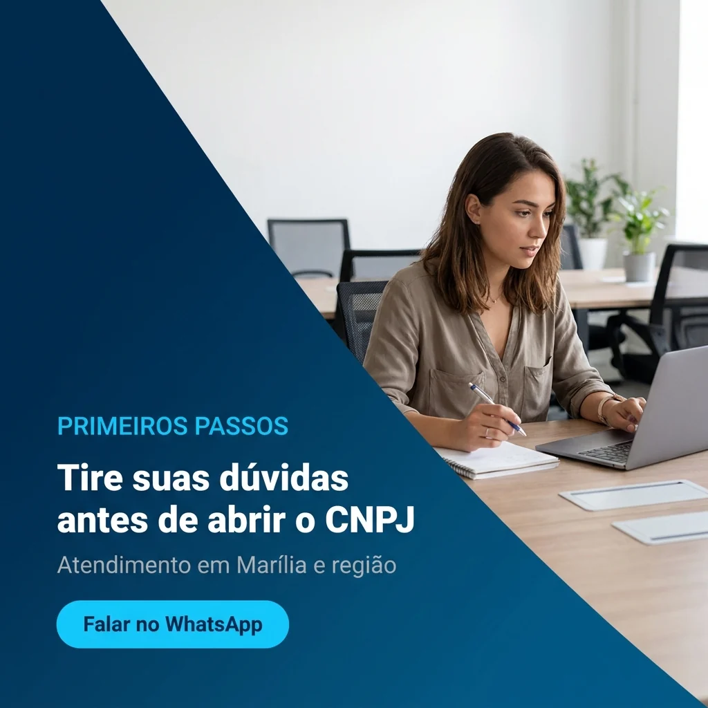 Tire suas dúvidas no WhatsApp antes de abrir o CNPJ