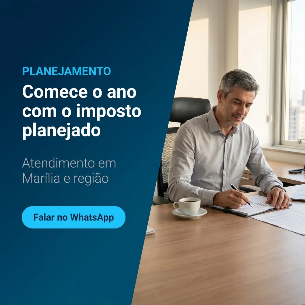 Fale no WhatsApp e comece o ano com o imposto planejado